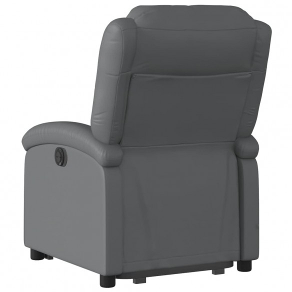 Fauteuil inclinable Gris Similicuir