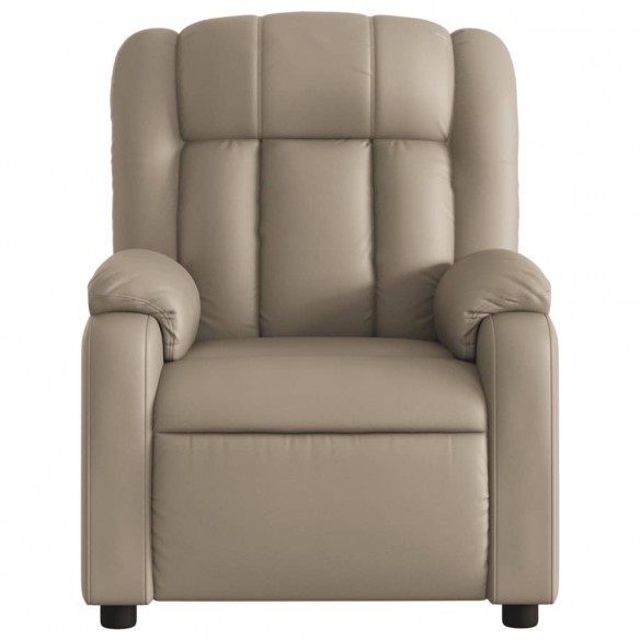 Fauteuil de massage inclinable Cappuccino Similicuir