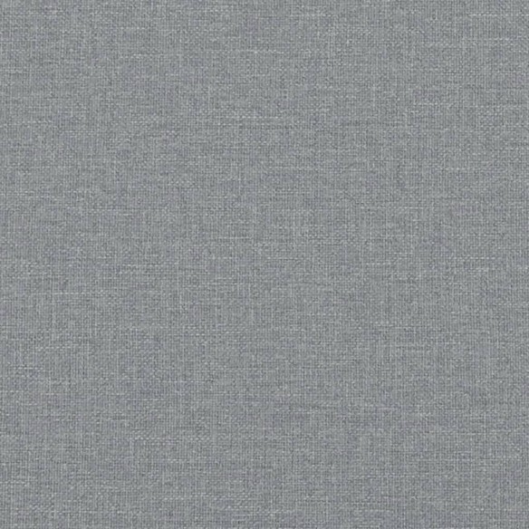 Ensemble de canapés 2 pcs avec coussins Gris clair Tissu