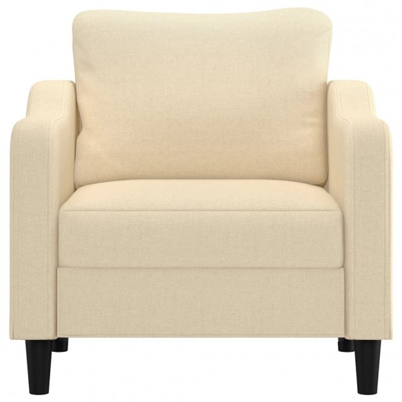 Fauteuil Crème 60 cm Tissu