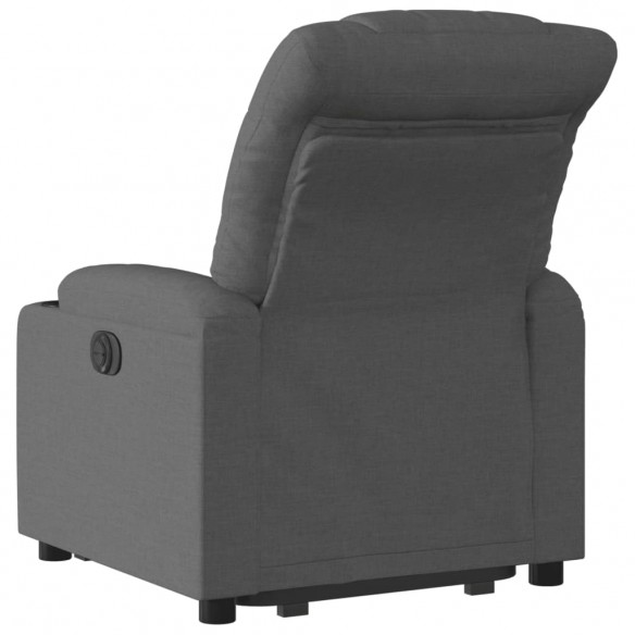 Fauteuil inclinable Gris foncé Tissu