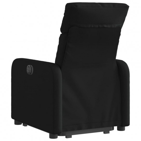 Fauteuil inclinable noir tissu