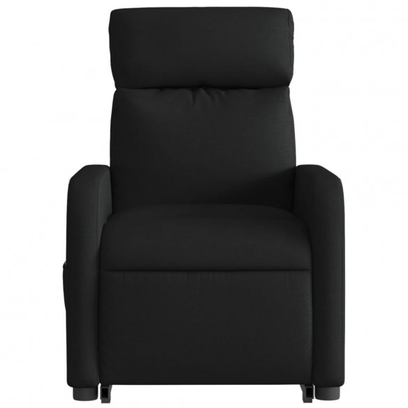 Fauteuil inclinable noir tissu