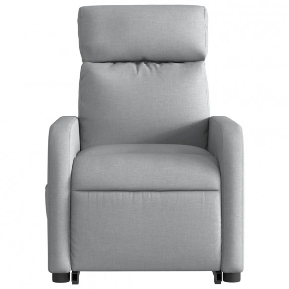 Fauteuil inclinable Gris clair Tissu