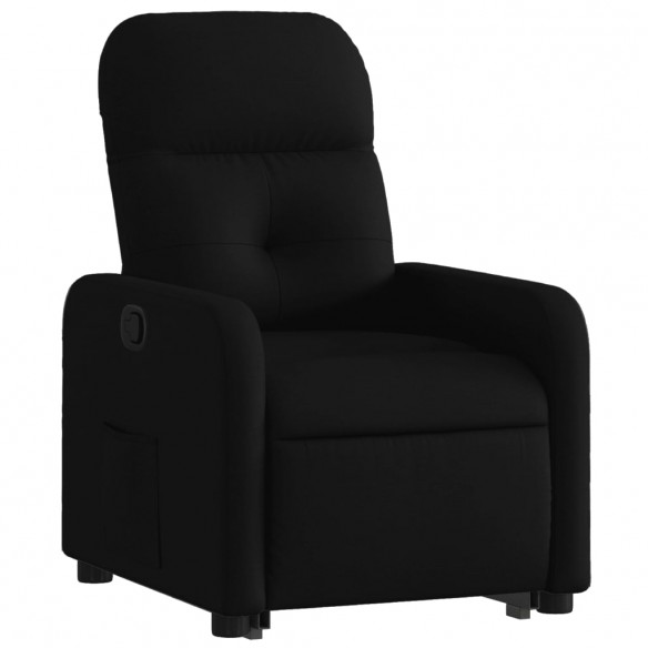 Fauteuil inclinable noir tissu