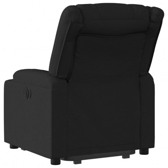 Fauteuil inclinable noir tissu