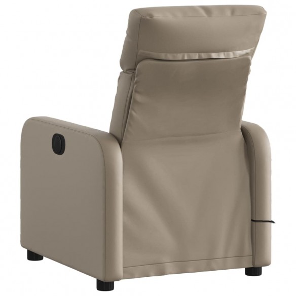 Fauteuil de massage inclinable Cappuccino Similicuir