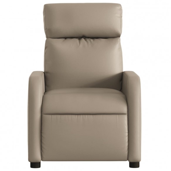 Fauteuil de massage inclinable Cappuccino Similicuir