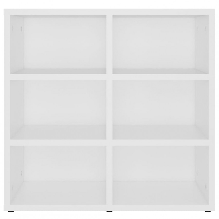 Armoires à chaussures 2 pcs Blanc 52,5x30x50 cm