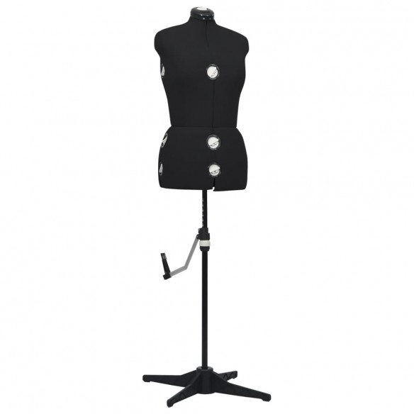 Mannequin de robe ajustable pour femme Noir M Taille 40-46