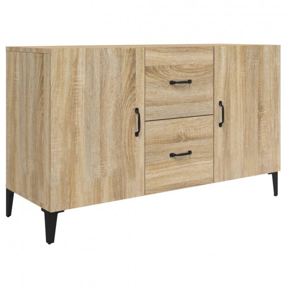 Buffet chêne sonoma 100x36x60 cm bois d'ingénierie