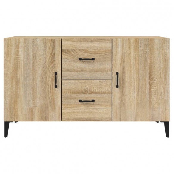 Buffet chêne sonoma 100x36x60 cm bois d'ingénierie