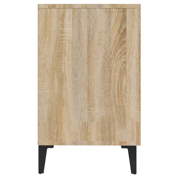 Buffet chêne sonoma 100x36x60 cm bois d'ingénierie