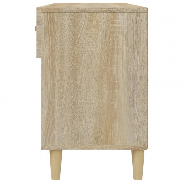 Armoire à chaussures Chêne sonoma 102x35x55cm Bois d'ingénierie