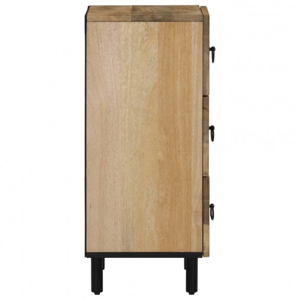 Armoire latérale 40x33x75 cm bois massif de manguier