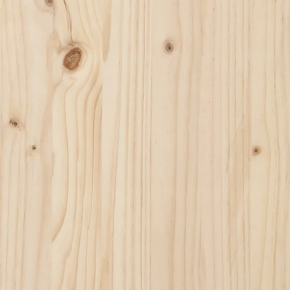 Cadre de lit 120x200 cm bois de pin massif