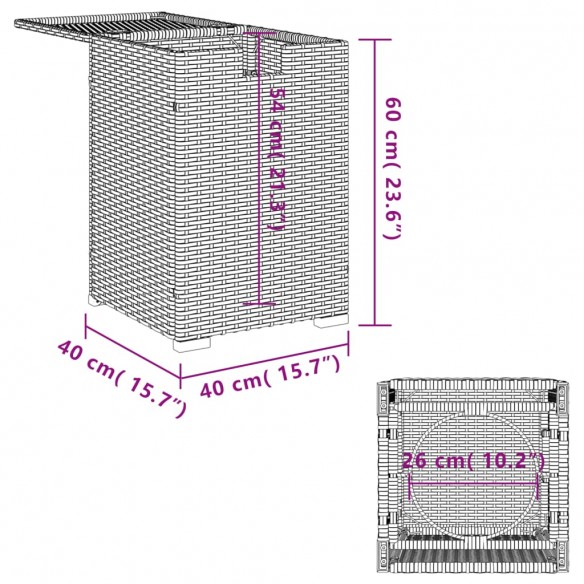 Table de couverture de bouteille de propane gris clair