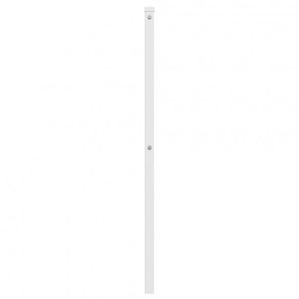 Tête de lit métal blanc 90 cm