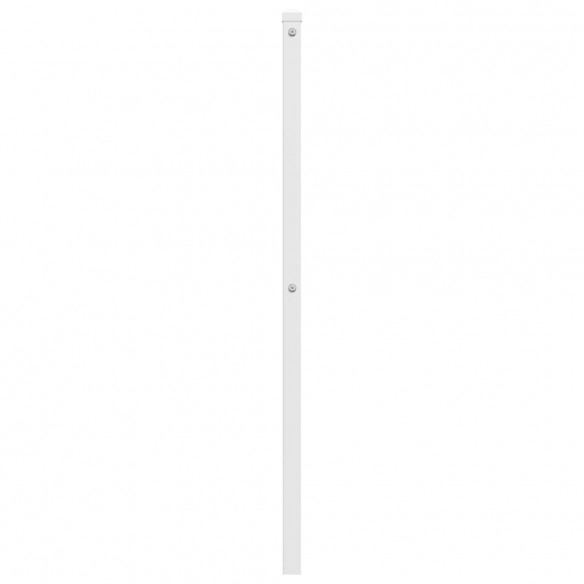 Tête de lit métal blanc 150 cm