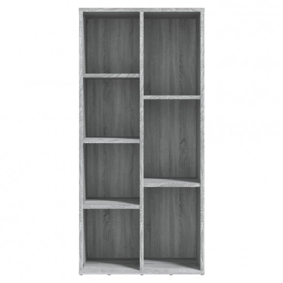 Armoire à livres Sonoma gris 50x25x106 cm