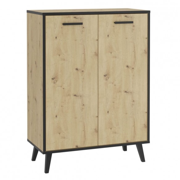 FMD Armoire à chaussures avec 5 compartiments 68,5x33x93,5 cm