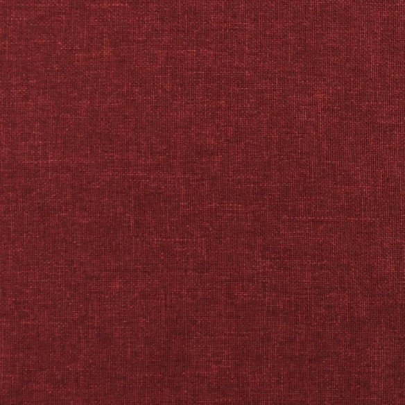 Chaise de relaxation Rouge bordeaux Tissu