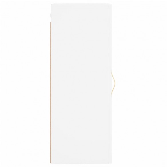 Armoire murale blanc 34,5x34x90 cm