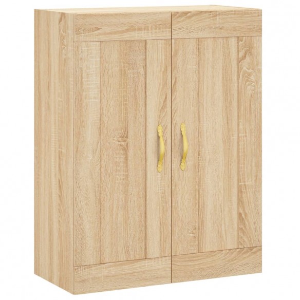 Armoires murales 2 pcs chêne sonoma bois d'ingénierie