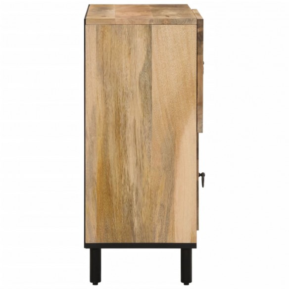 Armoire latérale 80x33x75 cm bois massif de manguier