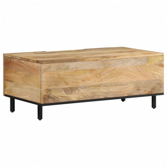 Table basse 100x54x40 cm bois de manguier massif