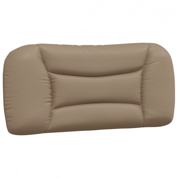 Coussin de tête de lit cappuccino 90 cm similicuir