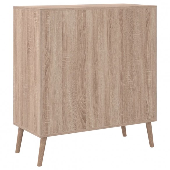 Buffet chêne sonoma 80x38,5x88 cm bois d'ingénierie