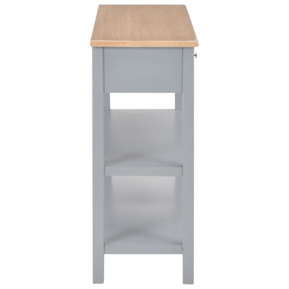 Buffet Gris 110x35x80 cm MDF