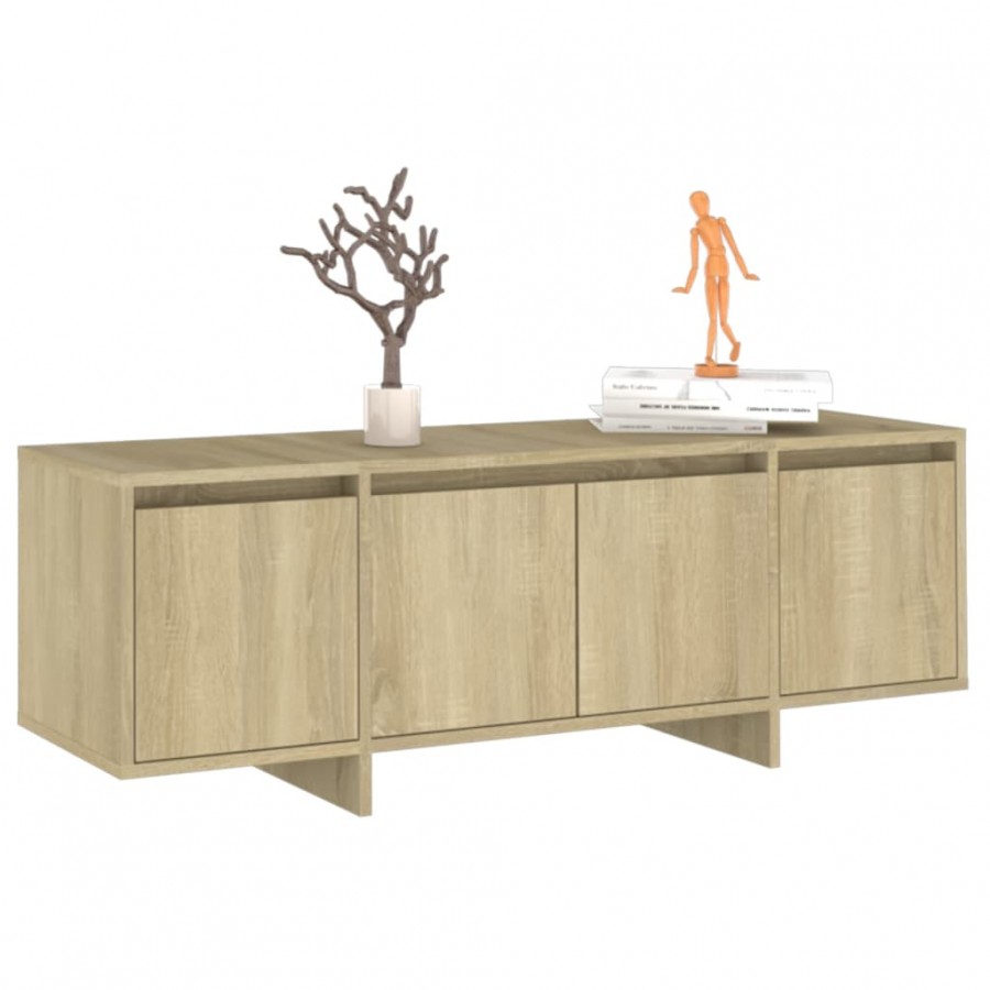 Meuble TV Chêne sonoma 120x30x40,5 cm Aggloméré Meuble TV Chêne sonoma 120x30x40,5 cm Aggloméré