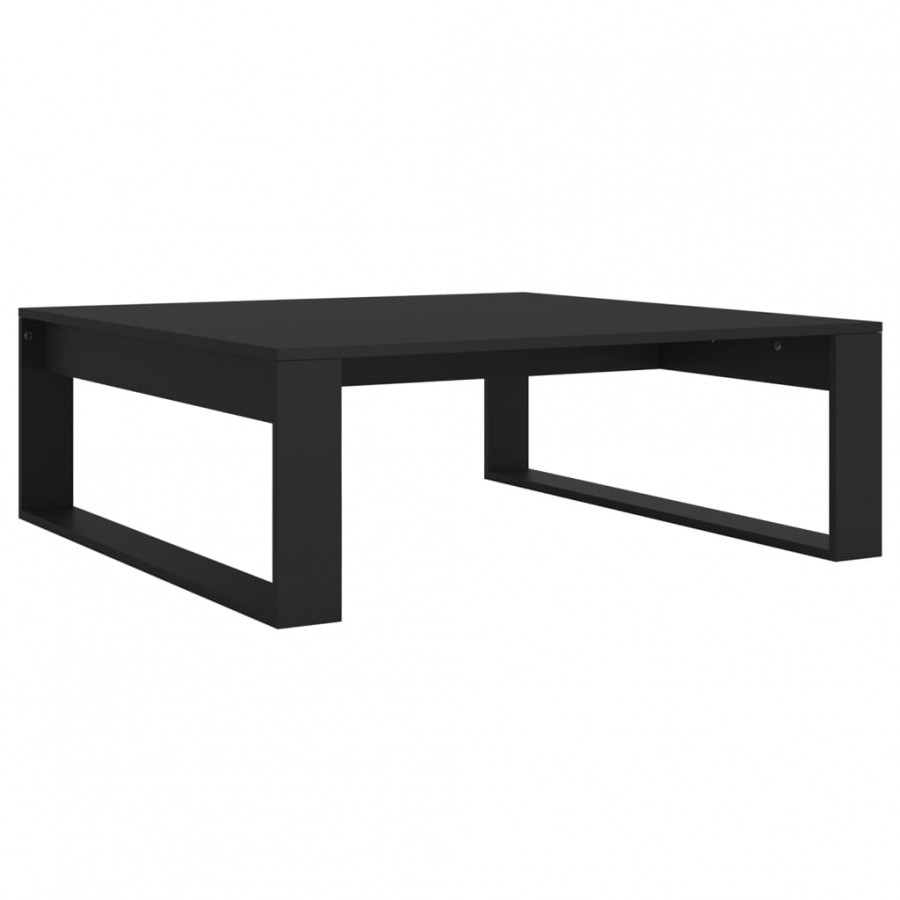 Table basse Noir 100x100x35 cm Aggloméré Table basse Noir 100x100x35 cm Aggloméré