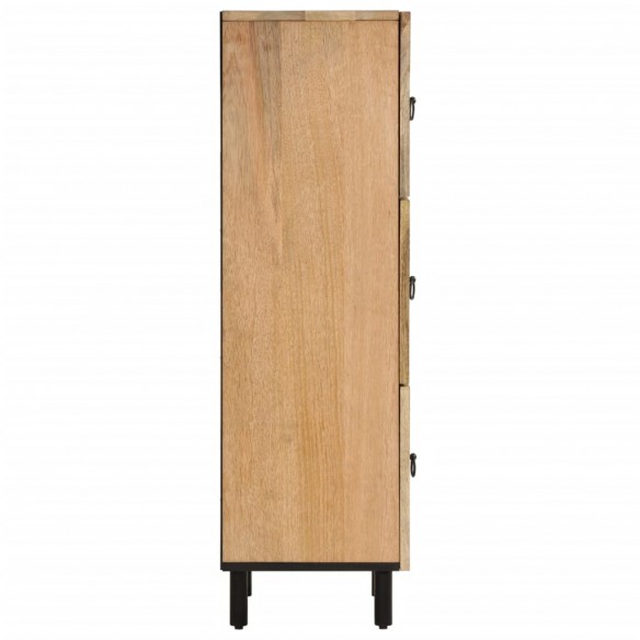 Armoire latérale 40x33x110 cm bois massif de manguier