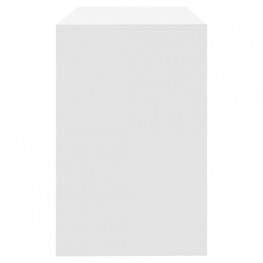 Bureau Blanc 101x50x76,5 cm Aggloméré