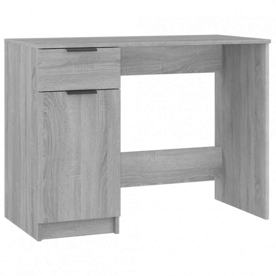 Bureau Sonoma gris 100x50x75 cm 