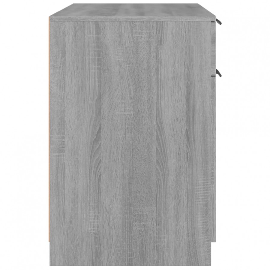 Bureau Sonoma gris 100x50x75 cm 