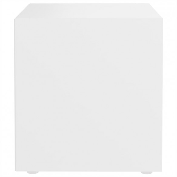 Meubles TV 2 pcs Blanc 37x35x37 cm Aggloméré