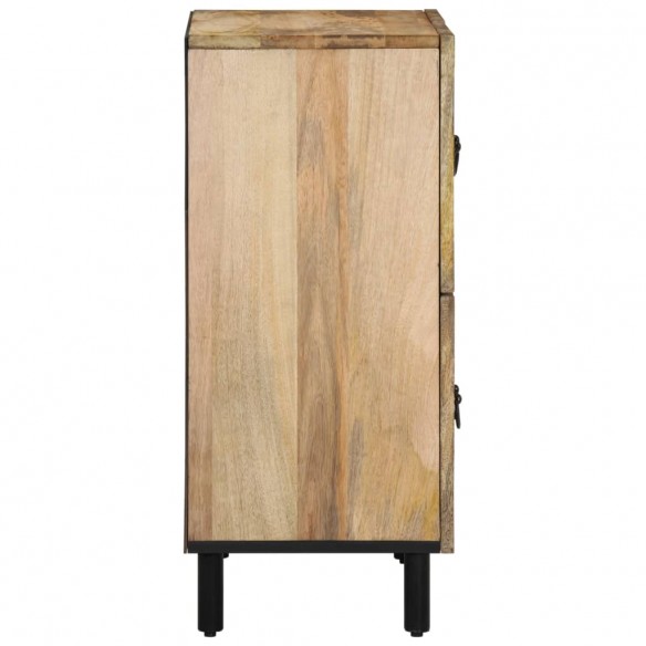 Armoire latérale 60x33x75 cm bois massif de manguier