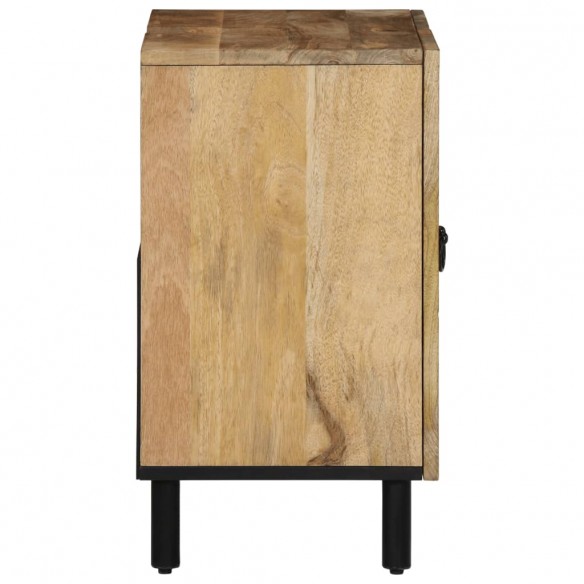 Armoire lavabo de salle de bain bois massif de manguier