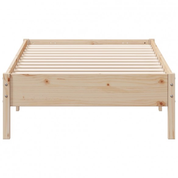 Cadre de lit 100x200 cm bois de pin massif