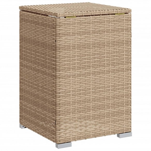 Table de couverture de bouteille de propane beige 40x40x60 cm