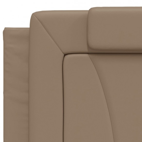 Coussin de tête de lit cappuccino 200 cm similicuir