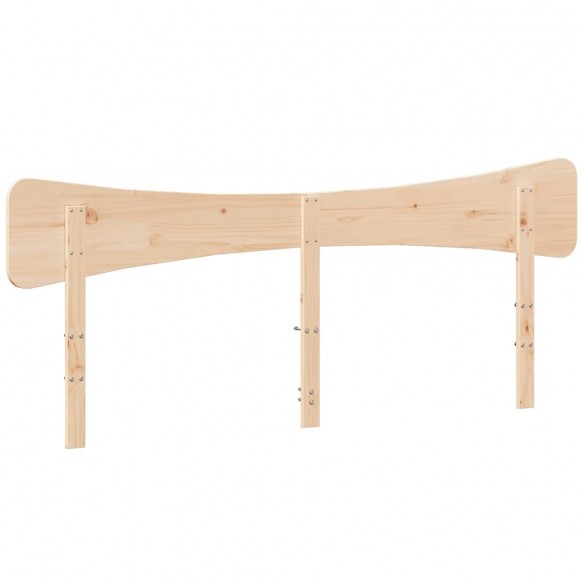 Tête de lit 180 cm bois massif de pin