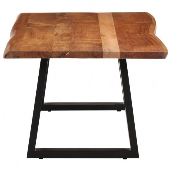 Table basse 110x55x40 cm bois massif d'acacia