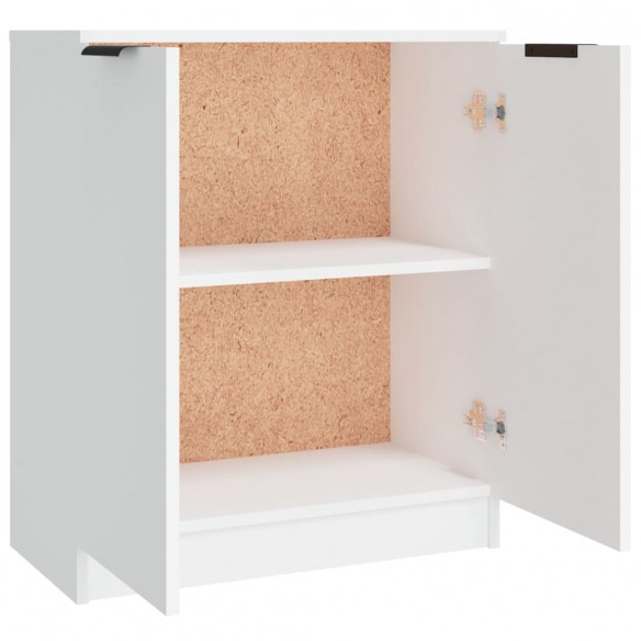 Buffets 3 pcs Blanc Bois d'ingénierie