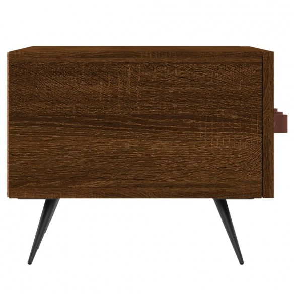 Meuble TV chêne marron 150x36x30 cm bois d'ingénierie