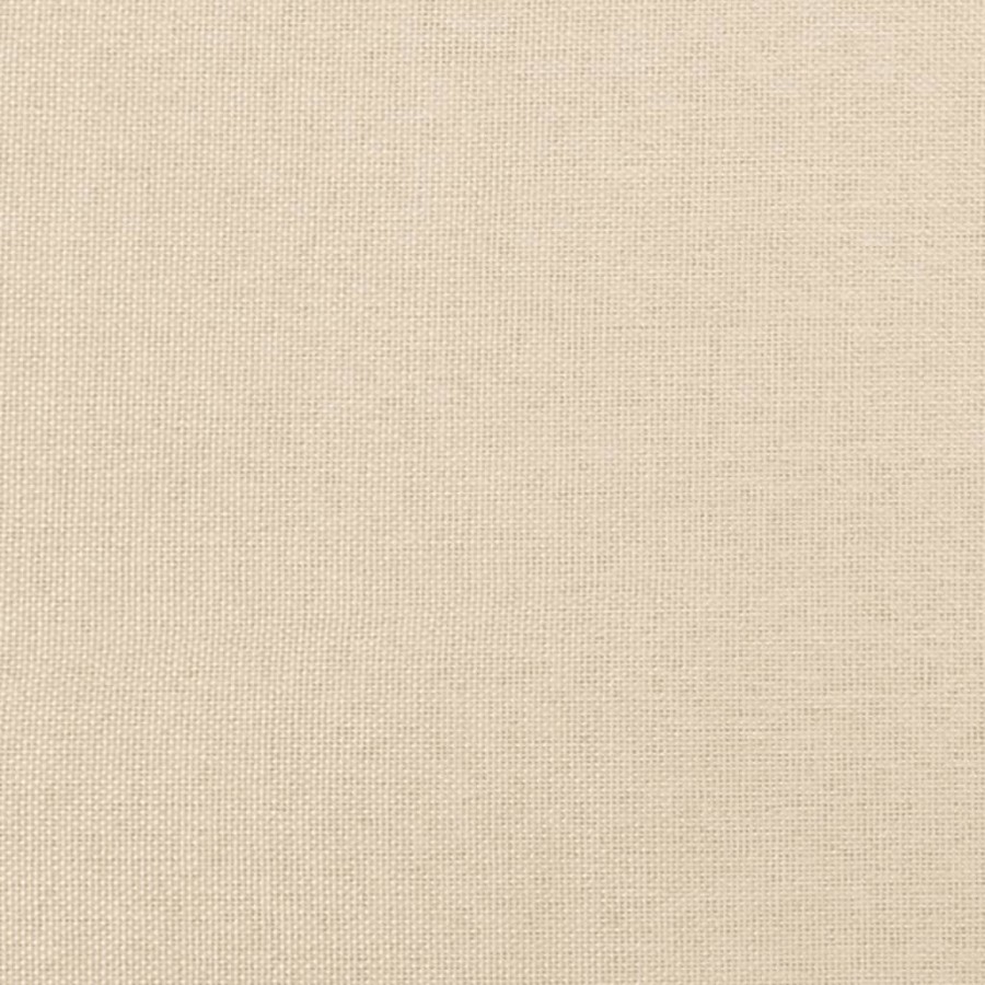 Matelas de lit à ressorts ensachés crème 120x190x20 cm Tissu